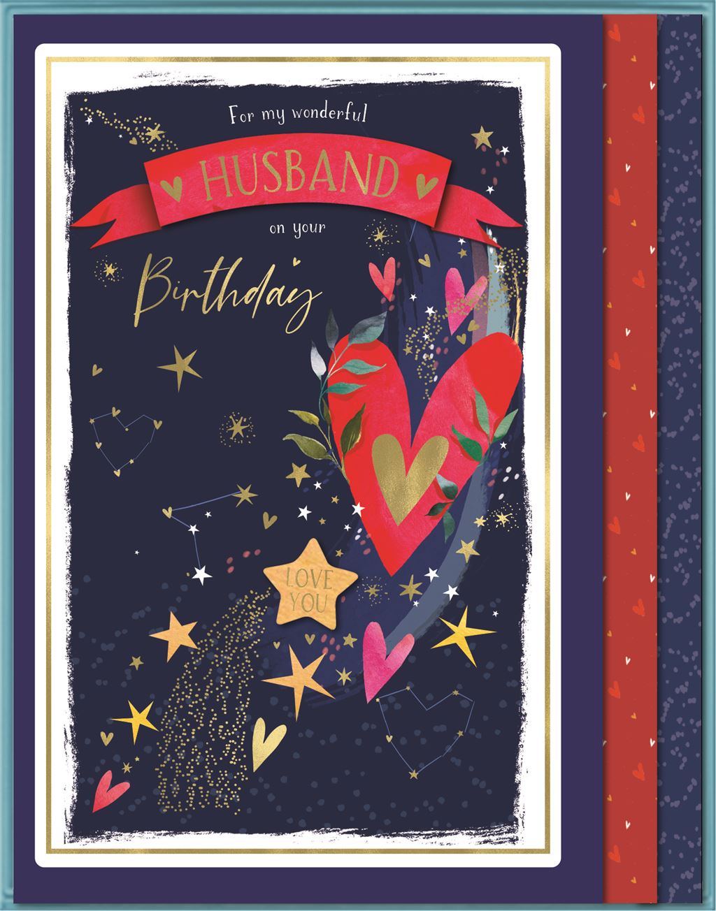 HUSBAND BIRTHDAY BOXED CARD