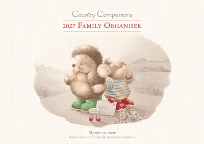 Country Companions MTV Planner A4 Calendar 2027