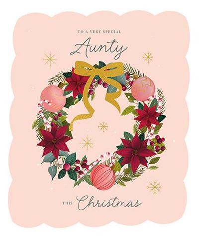 Aunty - Christmas Wreath