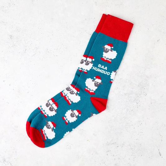 SOCKS - XMAS - BAA HUMBUG