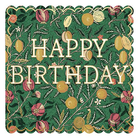 WILLIAM MORRIS FRUIT