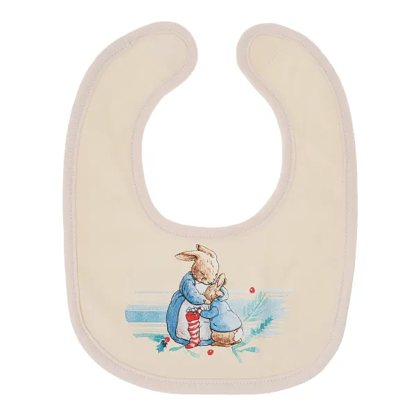 PETER RABBIT CHRISTMAS BIBS