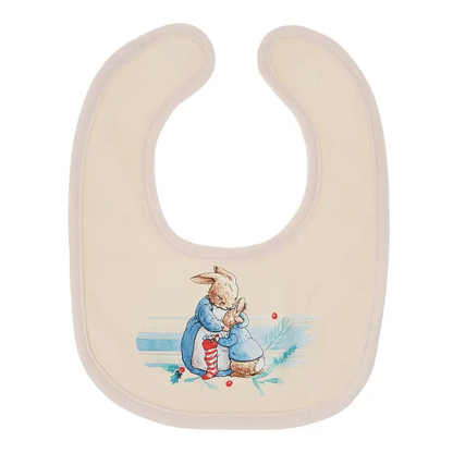 PETER RABBIT CHRISTMAS BIBS