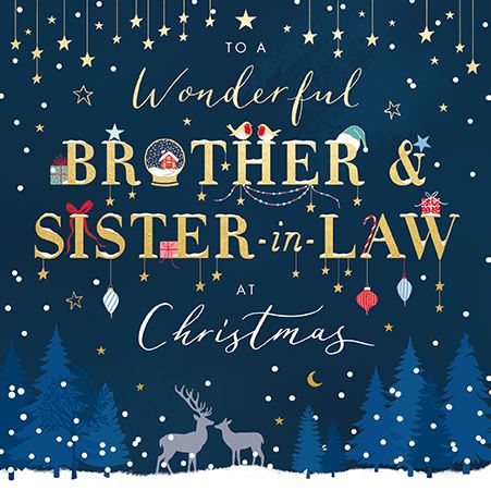 BROTHER & SISTER IN LAW