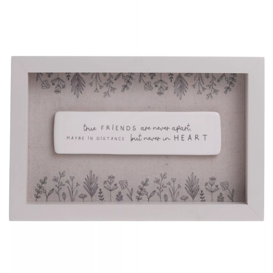MOMENTS FRAMED PLAQUE - FRIENDS