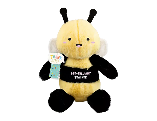 BEE-RILLIANT TEACHER PLUSH