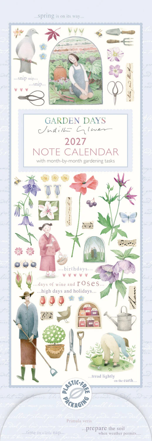 Garden Days Slim Calendar 2027