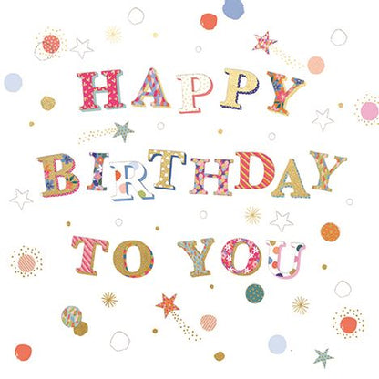 HAPPY BIRTHDAY