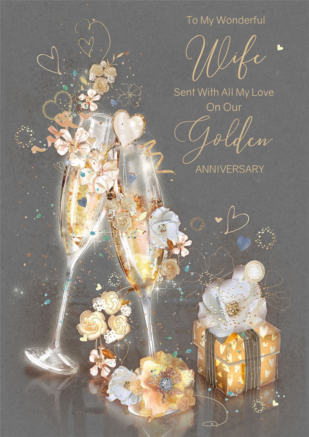 WIFE 50TH GOLDEN ANNIVERSARY