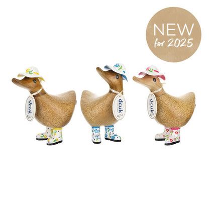 DCUK DUCKY FLOWER HAT & BOOTS