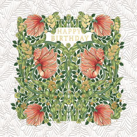 WILLIAM MORRIS PIMPERNEL PINK