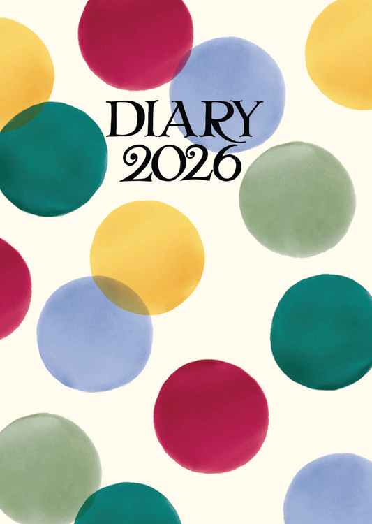 Emma Bridgewater, Big Polka Dot A6 Diary 2026 (PFP)