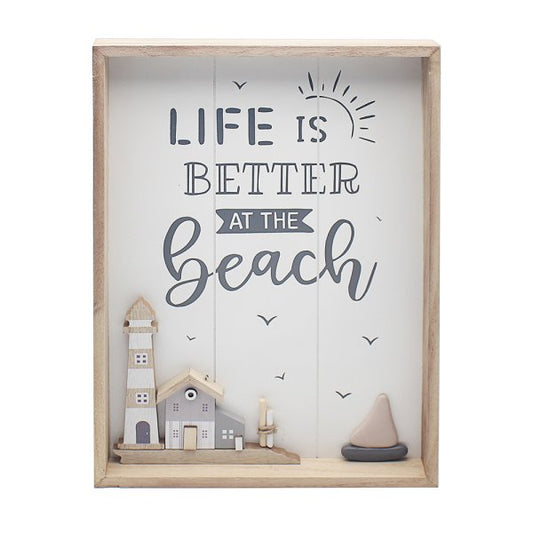 LIFE IS BETTER AT THE BEACH SIGN