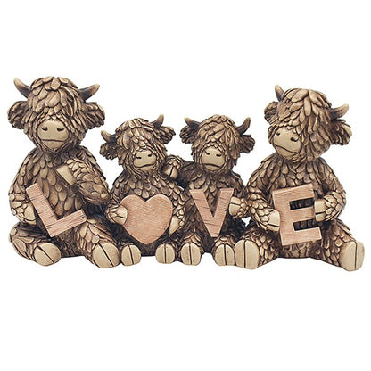 Hughie Highland Cow Love