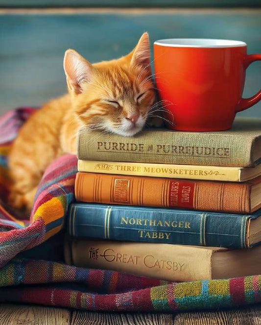 PKT 27 CAT & BOOKS