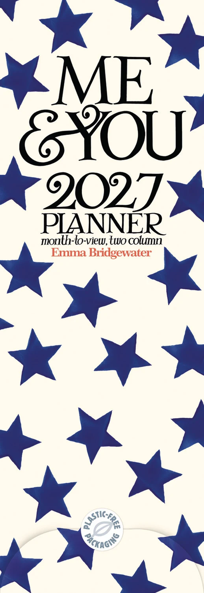 Emma Bridgewater Me & You Planner Slim Calendar 2027