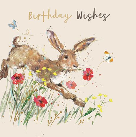 LEAPING HARE