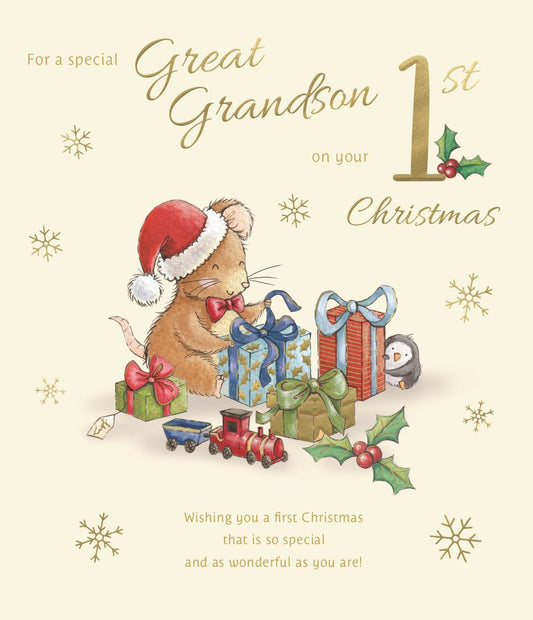 Xmas 1st Grt Grandson