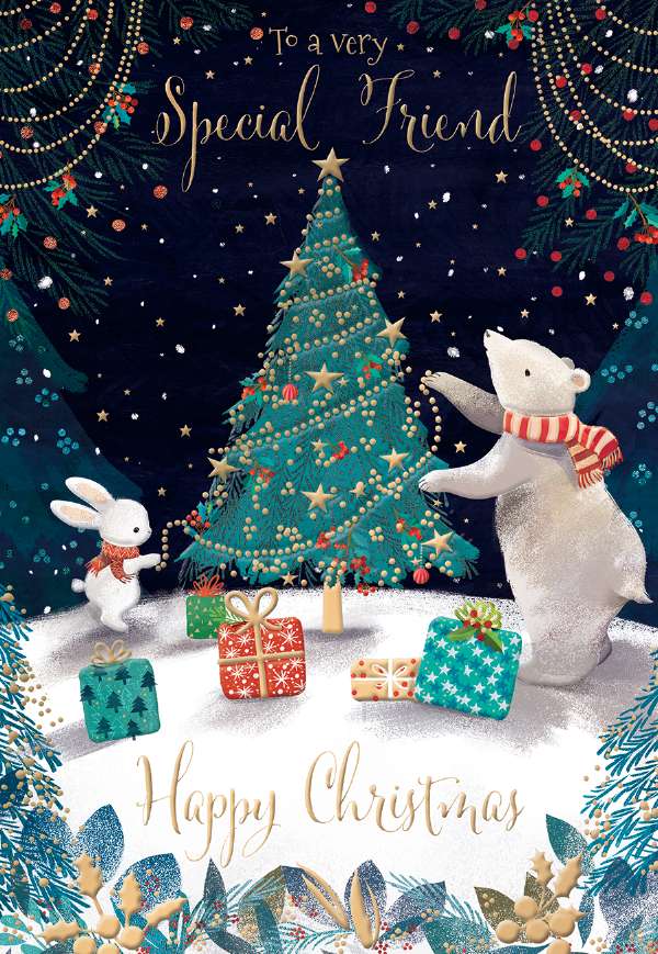 SPECIAL FRIEND - DECORATING THE TREE
