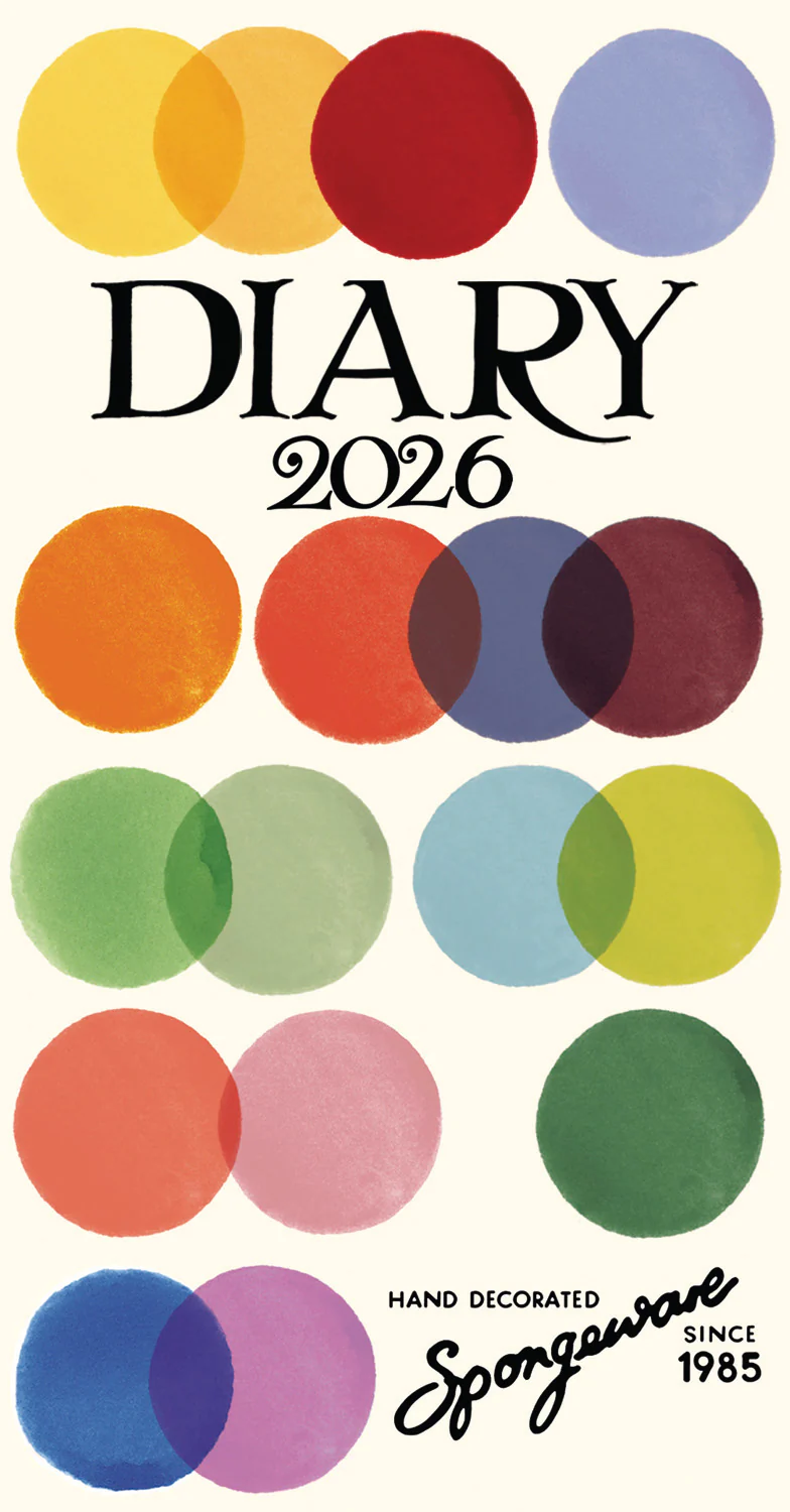 Emma Bridgewater, Colour Palette Slim Dlx Diary 2026 (PFP)