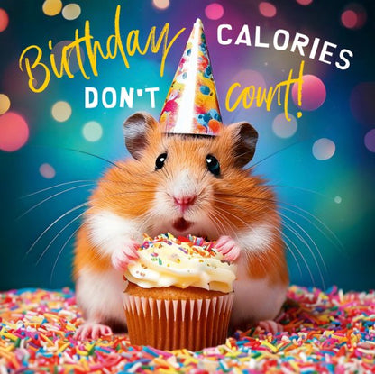 HAMSTER BIRTHDAY CAKE