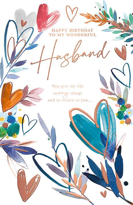 HUSBAND BIRTHDAY