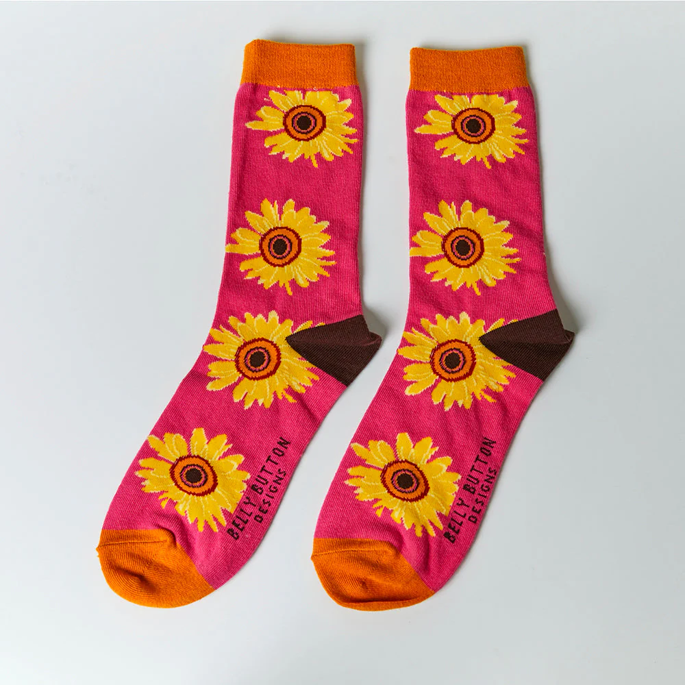 SUNFLOWERS BAMBOO SOCKS