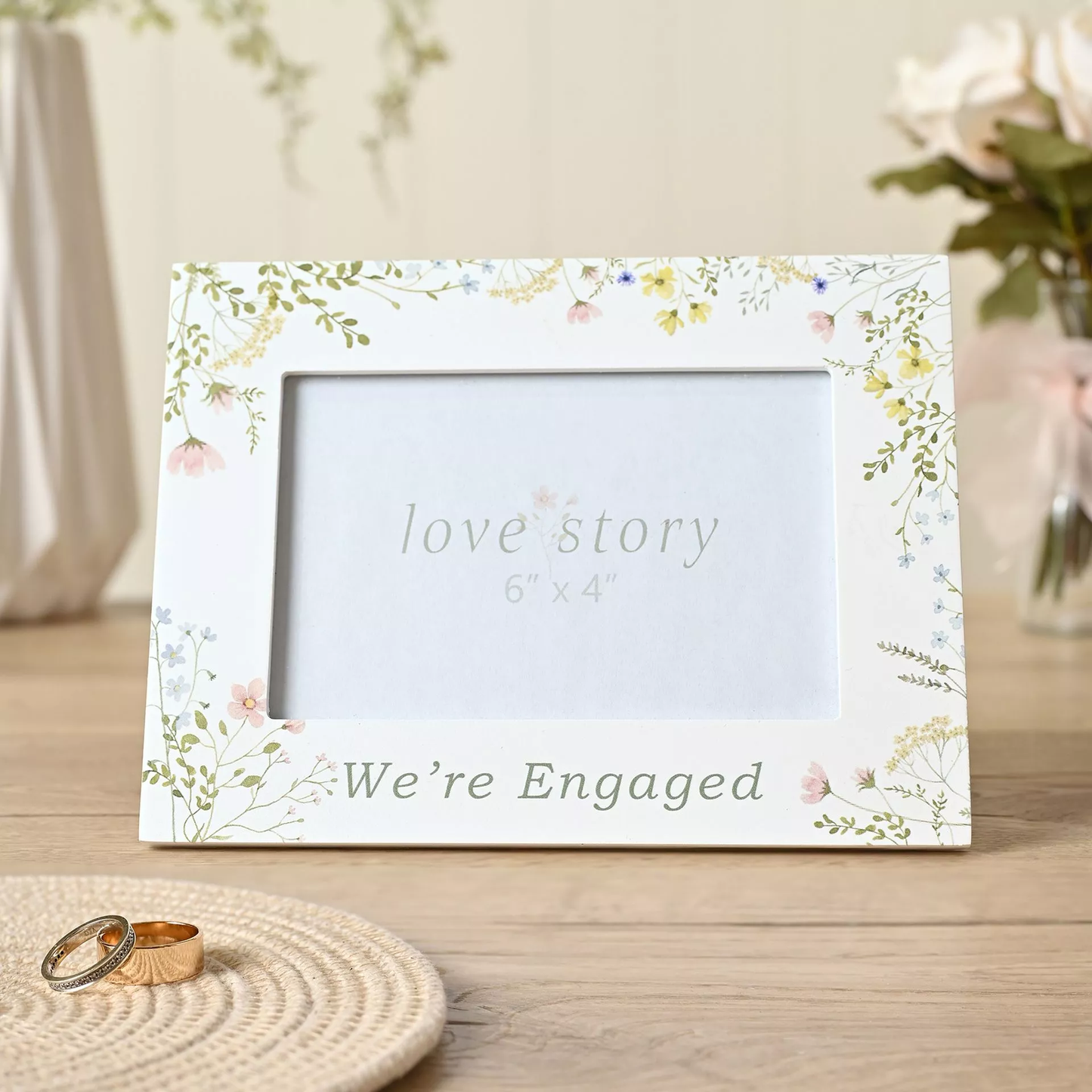 LOVE STORY - ENGAGED FRAME