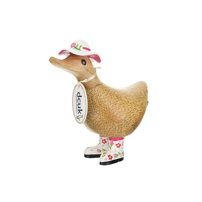 DCUK DUCKY FLOWER HAT & BOOTS