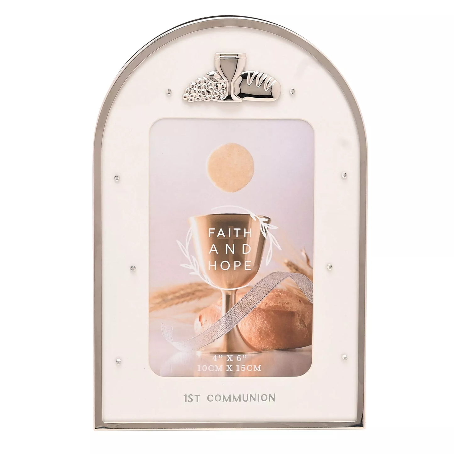 FAITH & HOPE ARCH FRAME 4'' X 6'' - COMMUNION