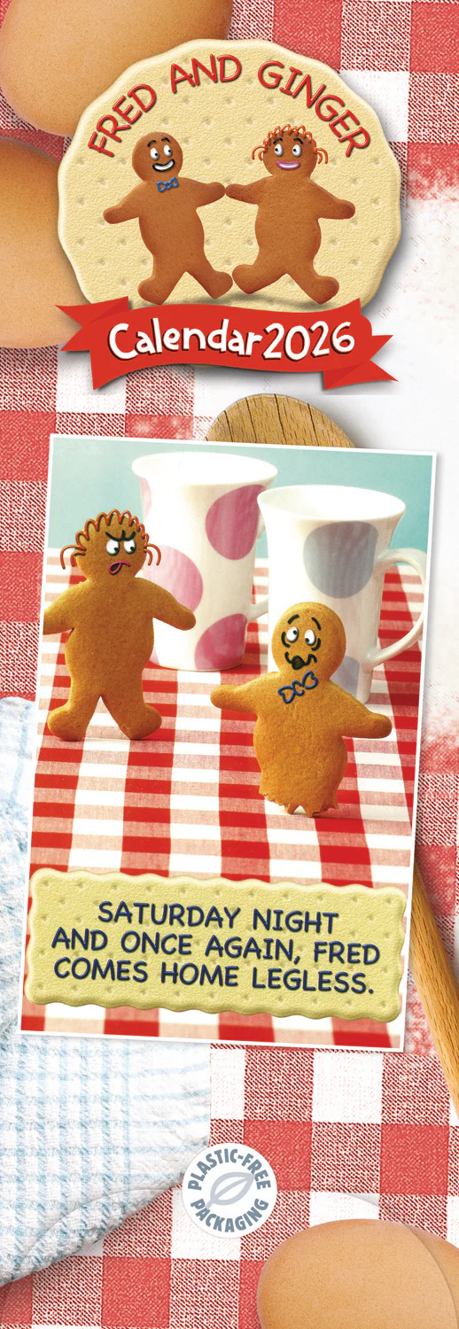 Fred & Ginger Slim Calendar 2026 (PFP)