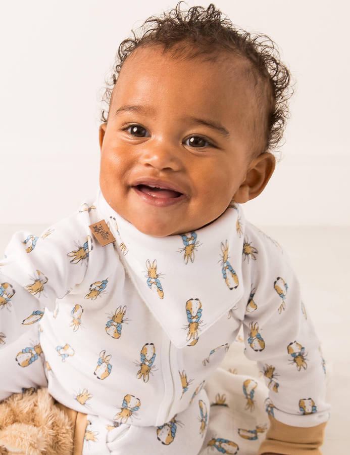 Peter Rabbit Neutral Bib