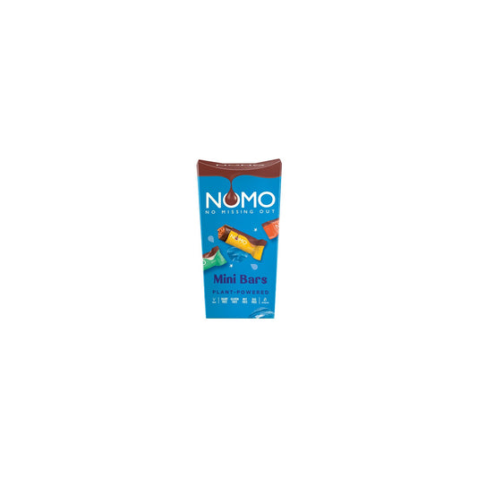 Nomo mixed share carton of 12 mini caramel filled bars