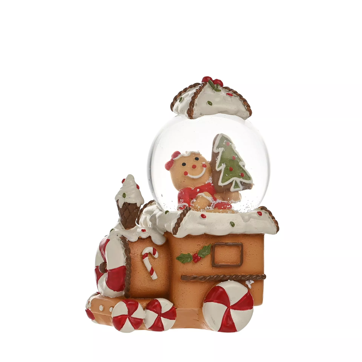 Santa & Friends Train Snowglobe