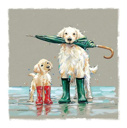 SPLASHING IN PUDDLES