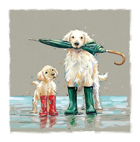SPLASHING IN PUDDLES