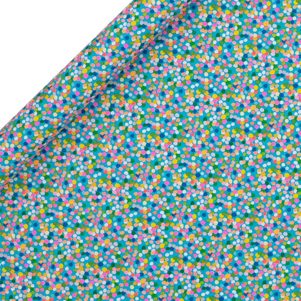 R/WRAP PS SPOTTY BLUE