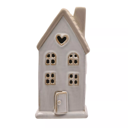 Medium Ceramic LED House