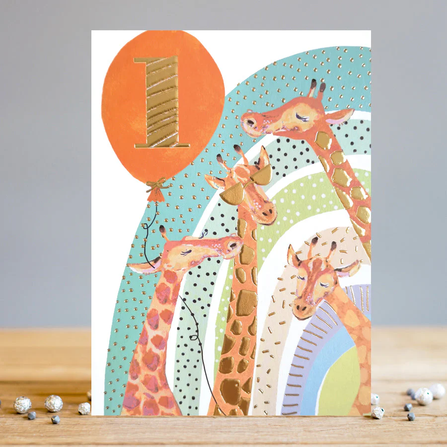 1ST BIRTHDAY GIRAFFE