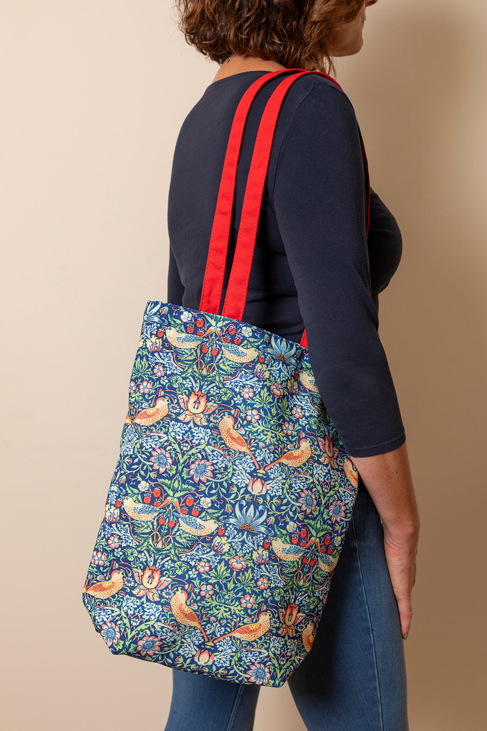 Tote Bag - WM - Strawberry Thief