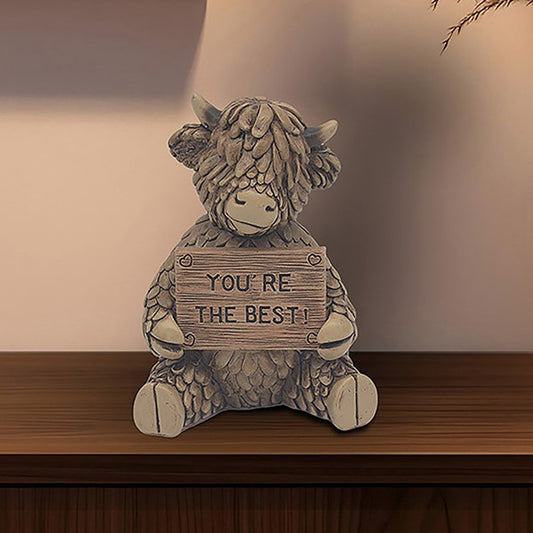 Hughie Highland Cow You're The Best