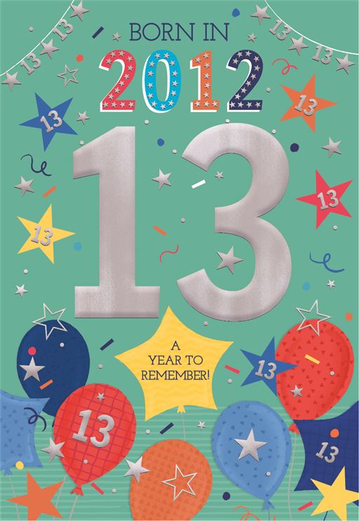 Bday 13th Boy YYWB 2025