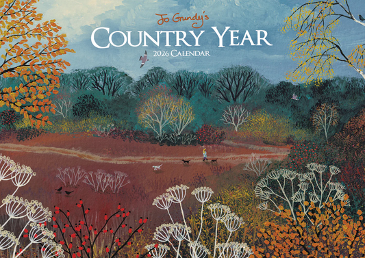 Jo Grundy Country Year A4 Calendar 2026 (PFP)