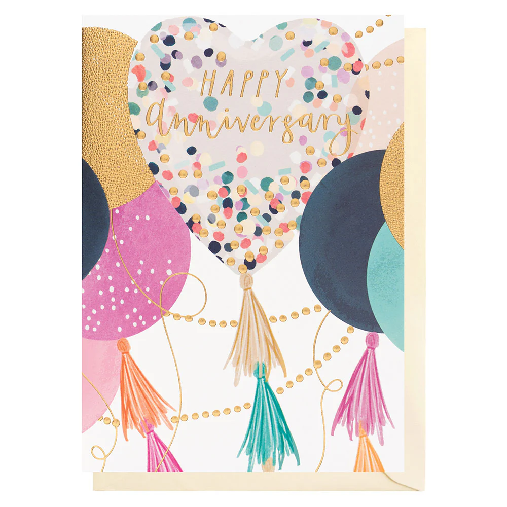 ANNIVERSARY HEART & BALLOON