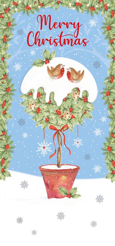 TOPIARY TREE/ROBINS