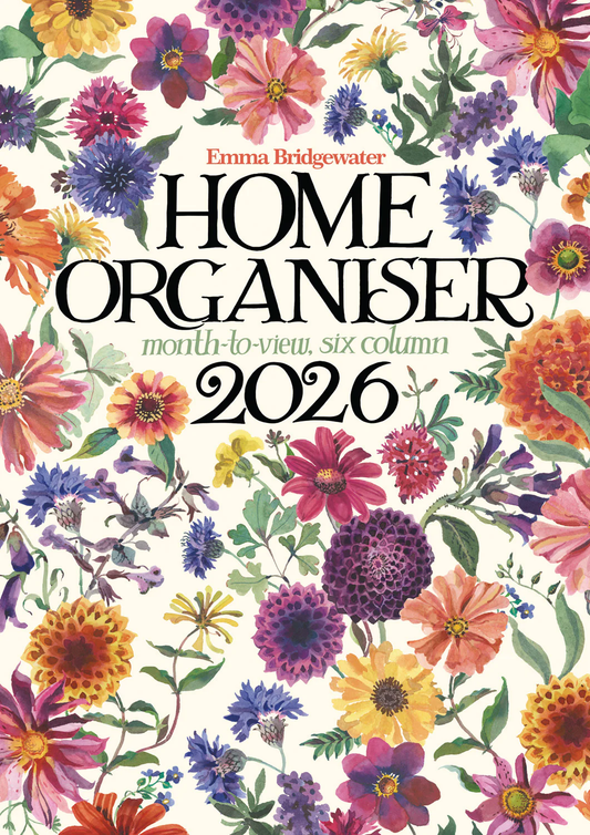 Emma Bridgewater Garden Flowers Planner A3 Calendar 2026 (PFP)