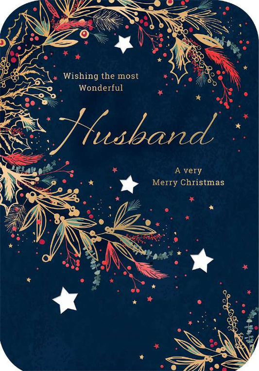 HUSBAND - GOLDEN WREATH