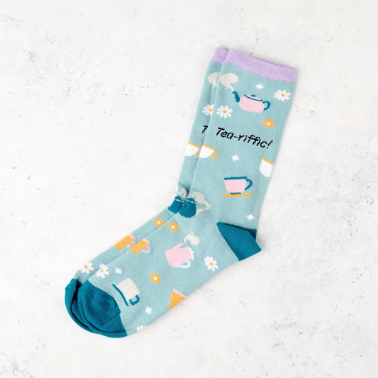 SOCKS - TEA-RIFFIC!