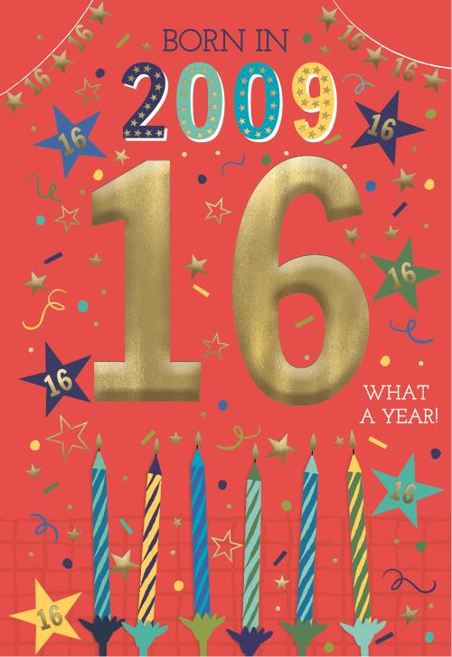 Bday 16th Boy YYWB 2025