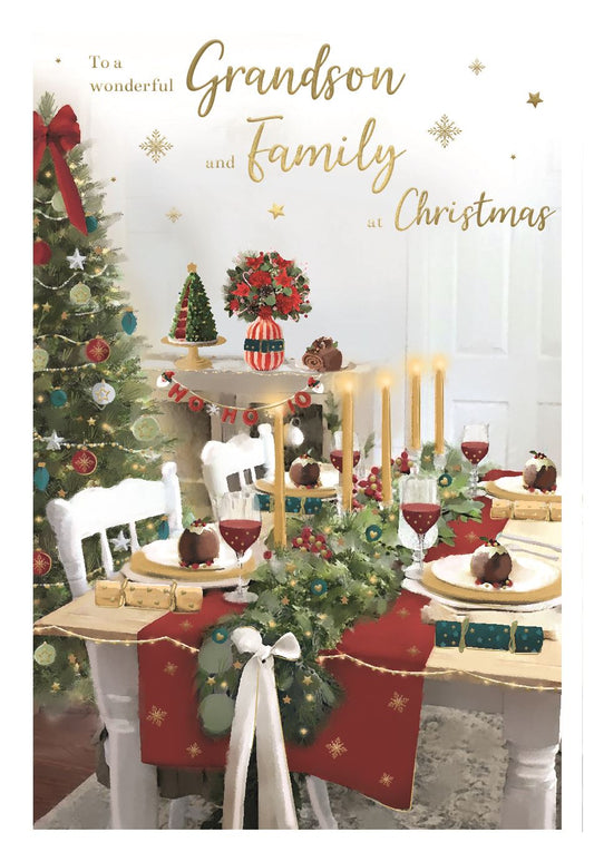 Xmas Grandson & Family